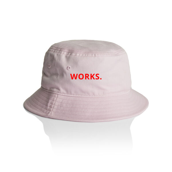 WORKS Bucket Hat – Pink Thumbnail
