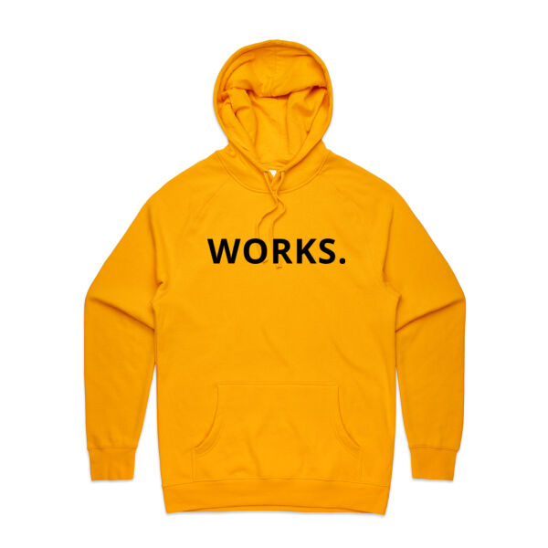 WORKS Hoodie - Yellow Thumbnail